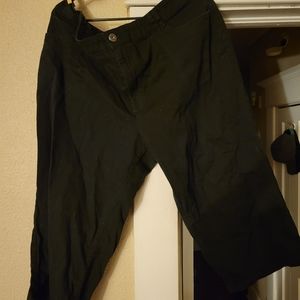 Maurice 26 black capris